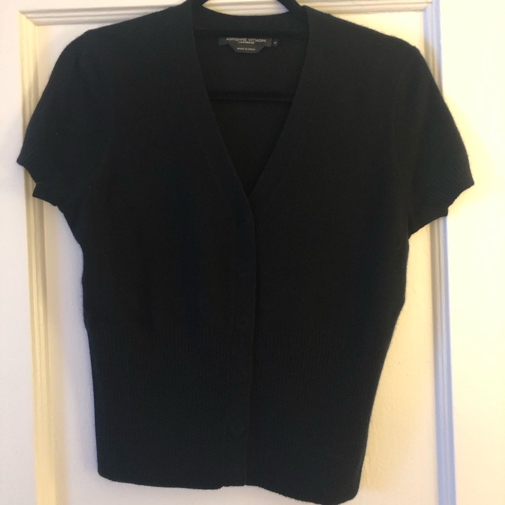Adrienne Vittadini 100% cashmere cardigan
